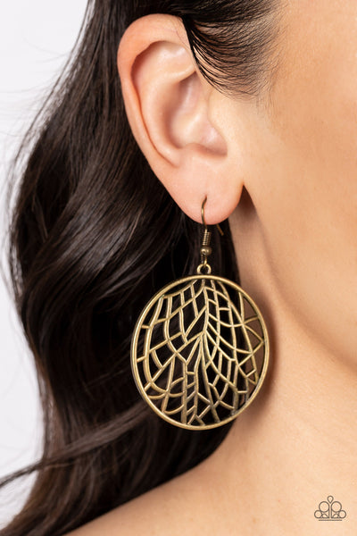 Fractured Foliage - Brass