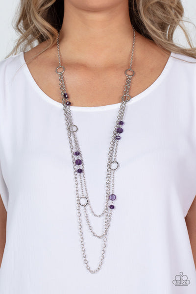 Starry-Eyed Eloquence - Purple